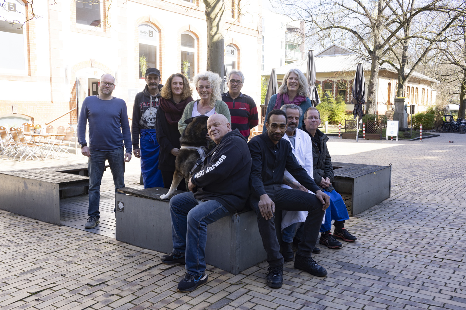 Das engagierte Helfer:innen-Team des CaFée mit Herz.